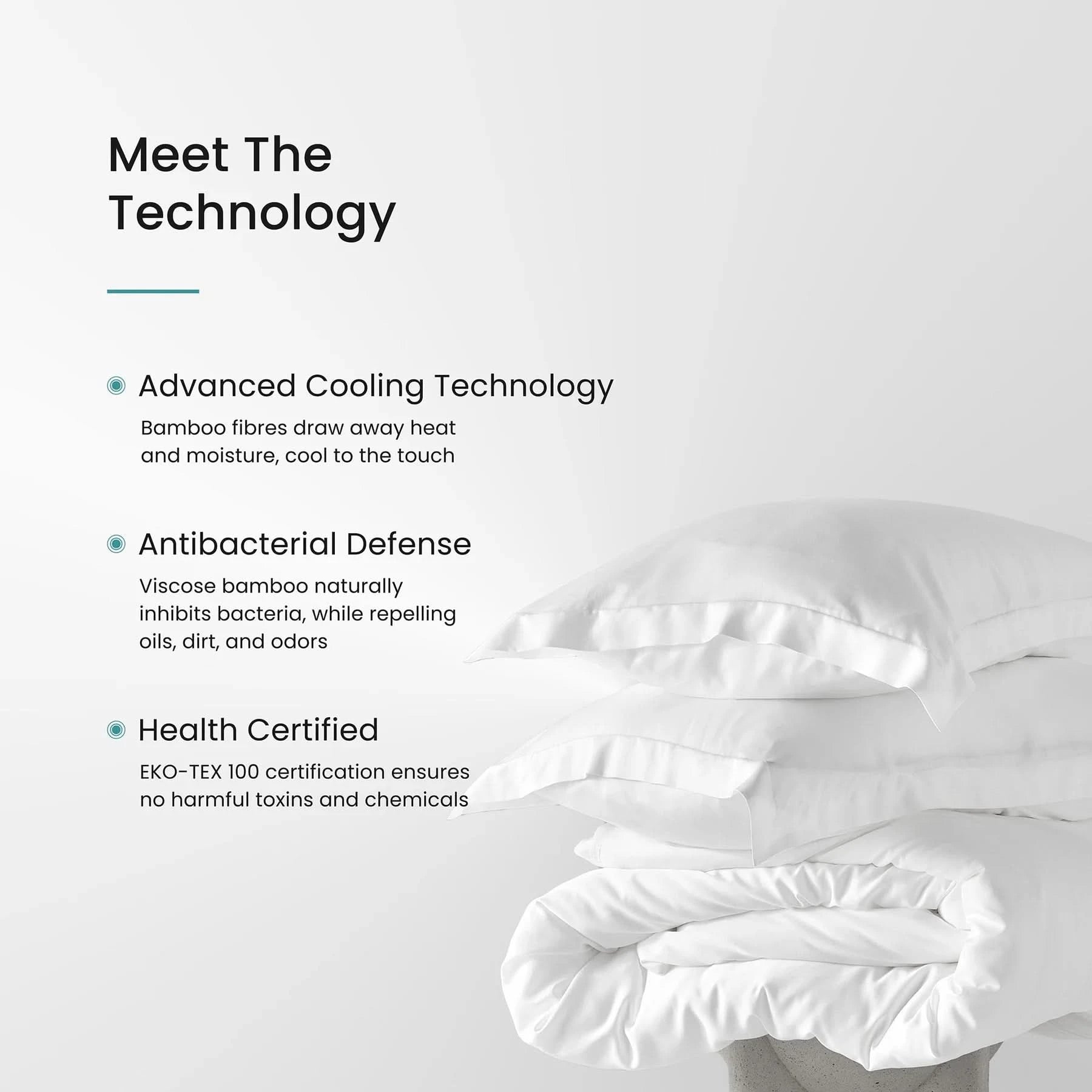 Iced Cooling Duvet Cover Set!